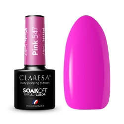 Claresa lakier hybrydowy Pink 547 5g